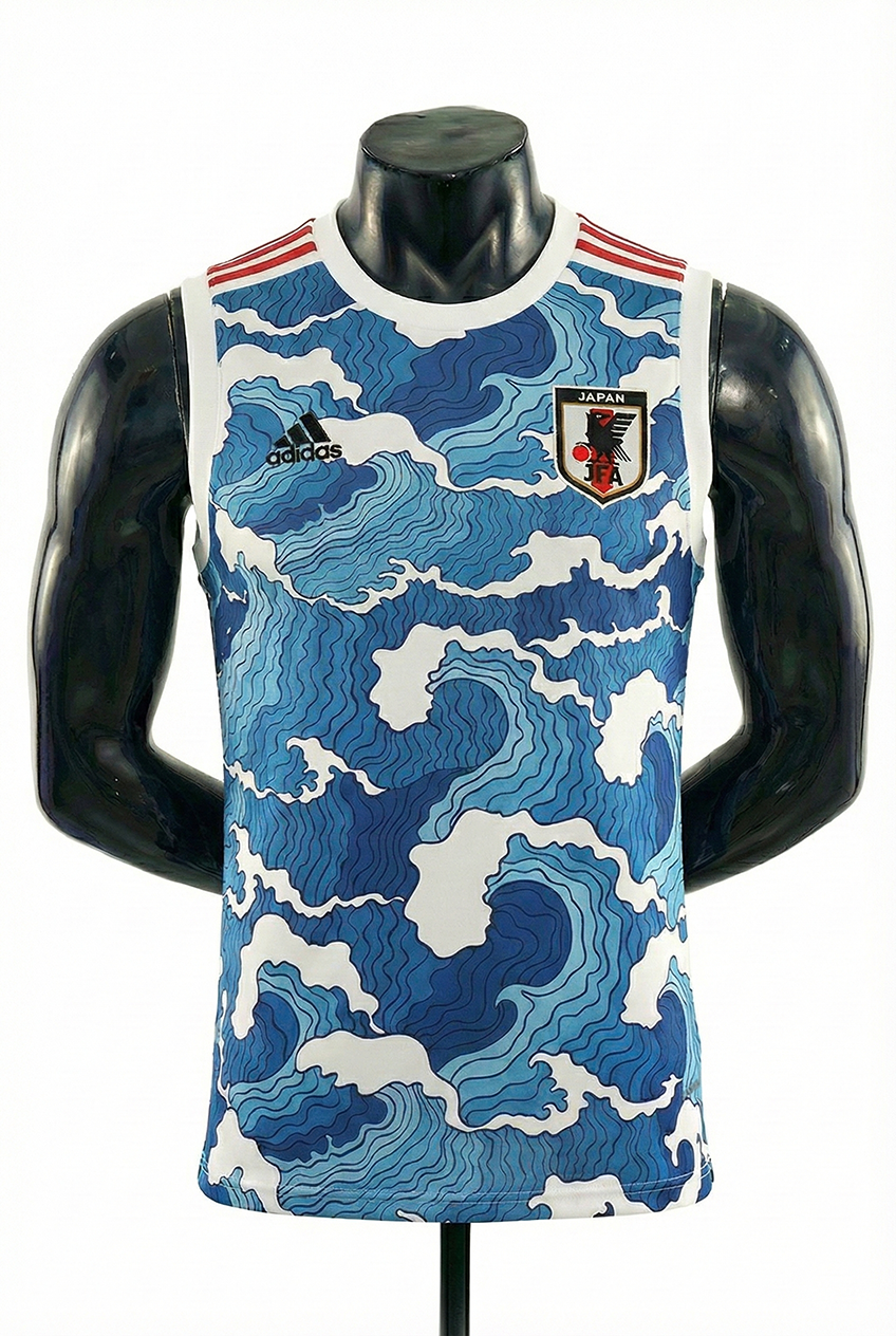 Japan Jersey – Samurai Blue Ocean Tank